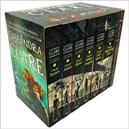 Cassandra Clare The Mortal Instruments Shadowhunters 7 Books Collection Set