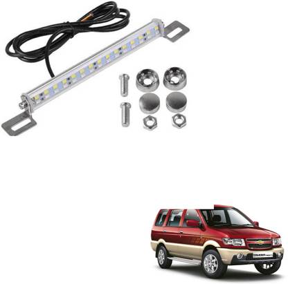 SEMAPHORE Dual Colors License Plate LED Light For Chevrolet Tavera Car Fancy Lights