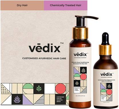 Vedix Customised Frizz-Free Hair Combo| Shampoo For Dry Hair |