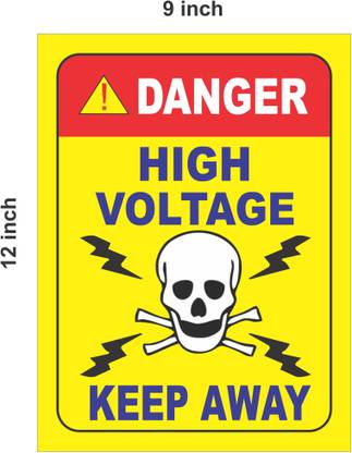 Benstar DANGER ZONE Emergency Sign