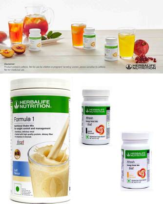 Herbalife Nutrition Formula 1 Nutritional Shak Mix Kulfi With Afresh Elaichi With Ginger Nutrition Drink