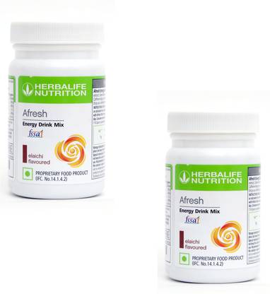 HERBALIFE Afresh Elaichi Flavor 2 PIECES Energy Drink