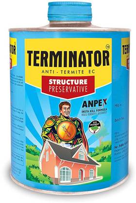 Terminator Structure Preservative Controls Termites, Borers, Fungus in Buildings & Soil