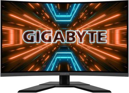 GIGABYTE 81.28 cm (32 inch) Curved Quad HD LED Backlit VA Panel Gaming Monitor (G32QC A)