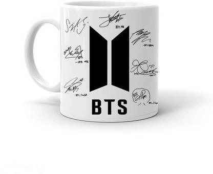 Artgenics BTS Bangtan Boys Vogue Music Band V Suga J-Hope Jungkook Ceramic Coffee Mug