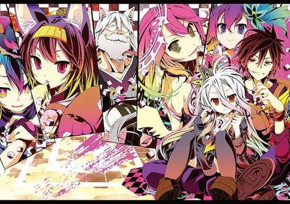 Anime No Game No Life Ino Hatsuse Izuna Hatsuse Matte Finish Poster Paper Print