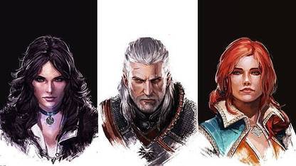 The Witcher Triss Merigold Geralt Of Rivia Yennefer Of Vengerberg Matte Finish Poster Paper Print