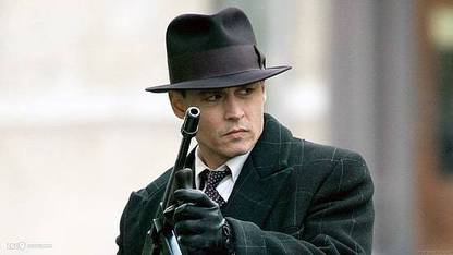 Johnny Depp Public Enemies John Dillinger Matte Finish Poster Paper Print