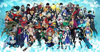 Son Goku Monkey D Luffy Uzumaki Naruto Gon Css Matte Finish Poster Paper Print