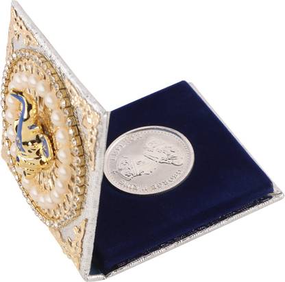 Osasbazaar Silver Coin Round with Designer Packing - 99% Pure BIS Hallmarked - 10 gms - Pack of 1 Silver Coin