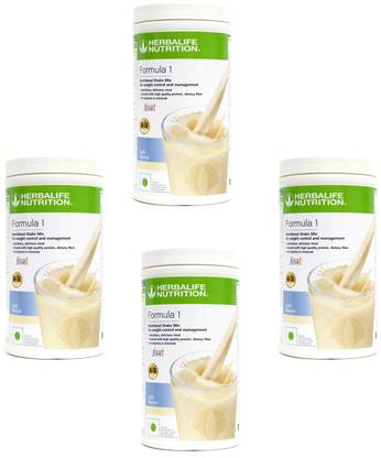 Herbalife Nutrition Formula 1 Shake Kulfi Flavor 4 PIECES For Weight Loss Protein Shake