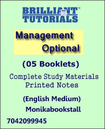 Management Optional"