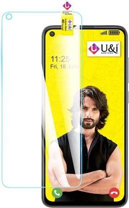 U&i Tempered Glass Guard for One Plus 9R, 4D Tempered Glass