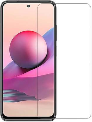 KACA Screen Guard for Redmi Note 10S with 9H Glass Protection, Anti Scratch Resistant [1], Transparent