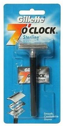 Gillette 7 O' Clock Sterling ## Pack Of 1, Men