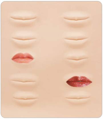 Tattoo gizmo 3D Rubber Permanent Make Up Practice Skin For (Lip) Permanent Tattoo Kit