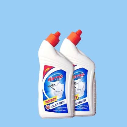 ASTRO PLUS+ Toilet Bowl Cleaner Power Stain Destroyer Regular Liquid (500g) (2PC COMBO) Liquid Toilet Cleaner