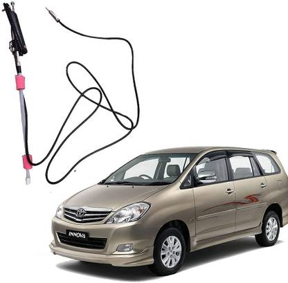 Autokite Vehicle Roof Mount Rubber Car Antenna Mast Flexible with Anti-Theft Design Satellite Vehicle Antenna