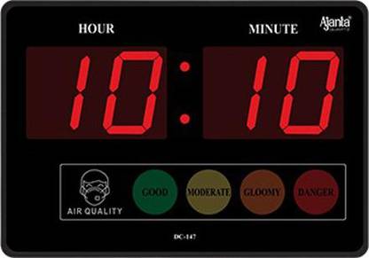 ORPAT Digital 35 cm X 45 cm Wall Clock
