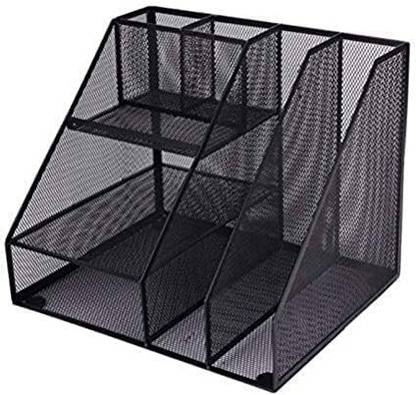 EBOFAB 7 Compartments Metal File Box, File Storage