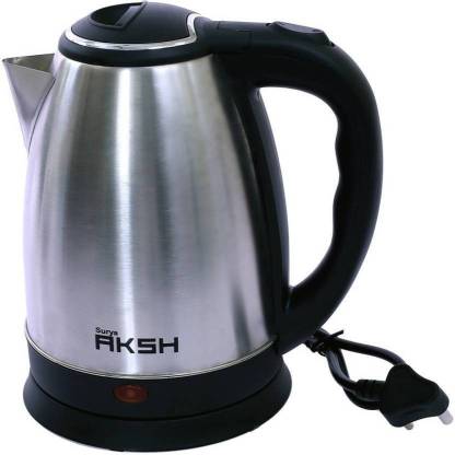 Surya Aksh SOLID STAINLESS STEEL BODY Electric Kettle