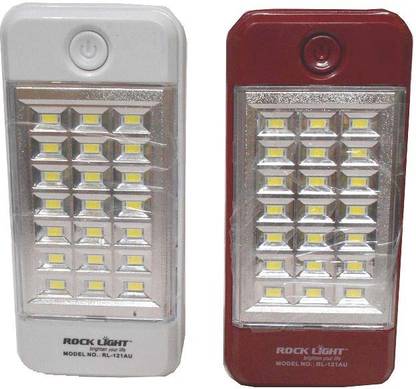 Smuf Rock RL-121 High Flash 21 LED With Power Bank 4 hrs Lantern Emergency Light
