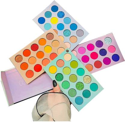 Nyn TYA Eyeshadow Palette 60 Color Makeup Palette Highlighters Eye Make UP 18 g
