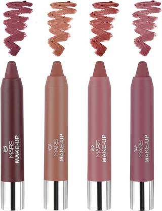 MARS HD Pigmented Lipstick Pack of 4