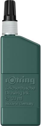 rotring 23ml Green (for Isograph Pens) Technical Drawing Ink Ink Bottle