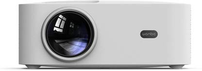 WANBO X1 Android 9 Projector 1080P Supported 350 ANSI lumens WiFi Bluetooth (3300 lm / 2 Speaker / Wireless / Remote Controller) Portable Projector
