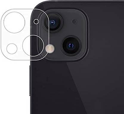 Placehap Back Camera Lens Glass Protector for Apple iPhone 13/13 Mini with Edge to Edge Coverage
