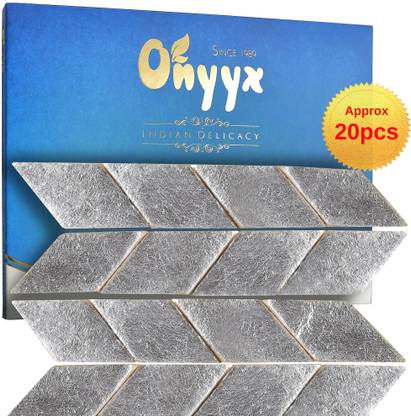 Onyyx Kaju Katli - (Kaju Barfi / Burfi, Indian Mithai / Sweets gift pack / box)- 200g Festive Gift Box Festive Gift Box