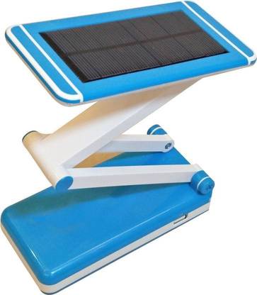 Smuf LED Lamp With Solar Panel Desk Study Lamp + USB Mobile Charging Study Lamp Table Lamp