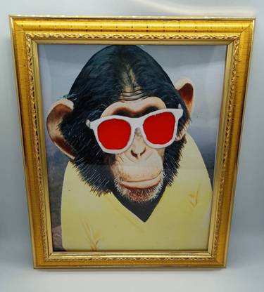 A SARKAR MAGIC WORLD Monkey Sunglass Change to Eyes Magic / GOGALS to Transparent Spectacles 1 Magic Tricks