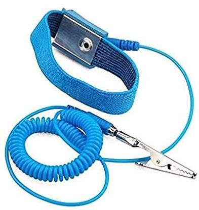 Svojas Anti Static ESD Wrist Strap Elastic Band with Clip Cord Anti-Static Wrist Strap