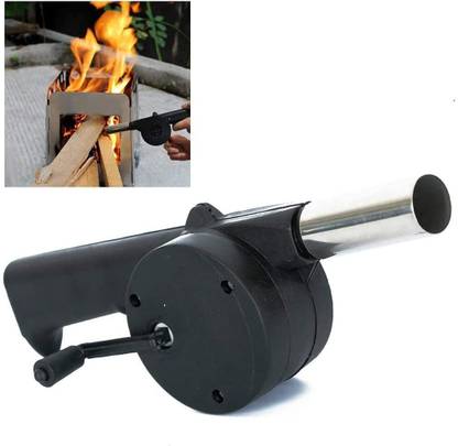 PAVITYAKSH BBQ AIR FAN Fan Air Blower Fast Fire Starter Flint Fire Starter