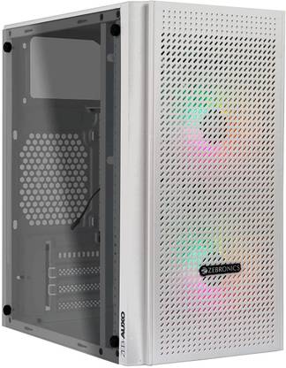 ZEBRONICS Zeb-Auxo Gaming Mini tower Cabinet with USB 2.0 and USB 3.0 Ports Compatible with Gaming Console