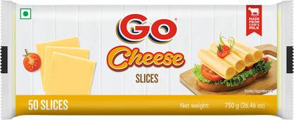 Go Plain Processed cheese Slices