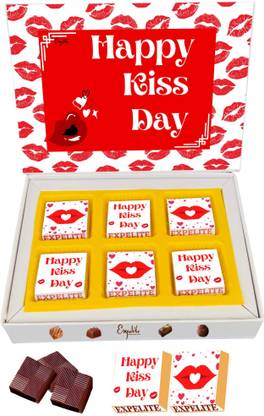 Expelite Special Kiss Day Gift For Boyfriend ,6pcs Chocolate Send Kiss Day Gift Ideas Bars
