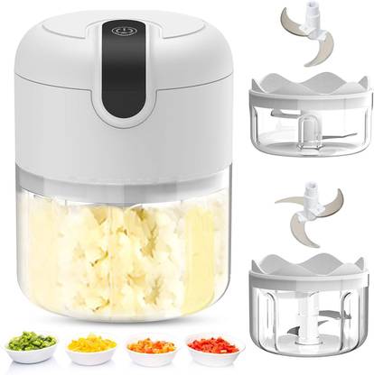 CPEX Small Wireless Food Processor Portable Mini Garlic Choppers Vegetable & Fruit Chopper