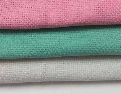 Designers den 10 Count Embroidery-Matty Fabric Cross Stitch-Pink-Green-White-1 Meter each Cross Stitch Matte Cloth