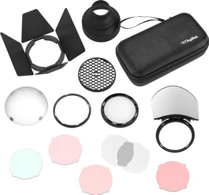 DIGITEK Professional Flash Bot for Round Flash Head DFB-003 Round Flash Diffuser