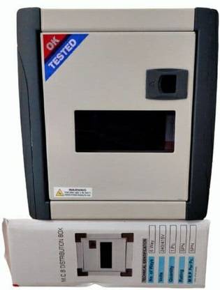 SHREE 6 WAY MCB BOX Distribution Board