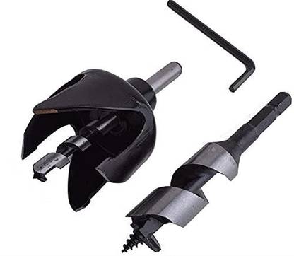 AS TOOL CENTER Door Lock Installation Kit Hole Saw Drill Bits Set Bi-Metal Lock Kit