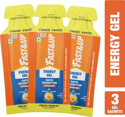 FAST&UP Energy Gels - Unique Liquid-Gel Technology for Instant Performance Boost Energy Drink