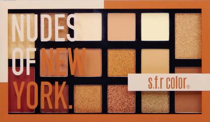 s.f.r color Nudes of new york 16 pan color eyeshadow / nude eyeshadow/matte eyeshadow 16.5 ml