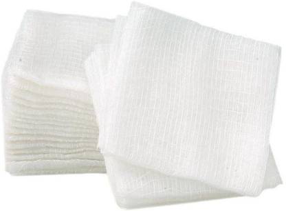 Indiginous Sterile Gauze Swabs for Dressing 10 x 10 Cm Gauze Swabs ( Pack of 20 Swabs) Sterile Gauge Roll