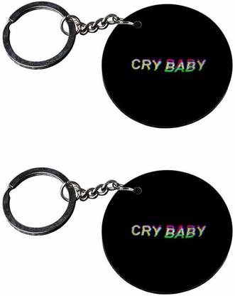 NICKLE Cry Baby Printed Key Chain