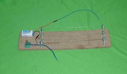 santosh the project maker OHMS LAW PROJECT