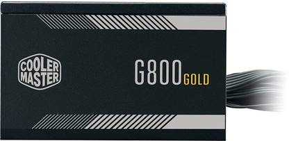COOLER MASTER G800 Gold 80 Plus Gold Certified Power Supply 800 Watts Computer PSU with 6 SATA Cables